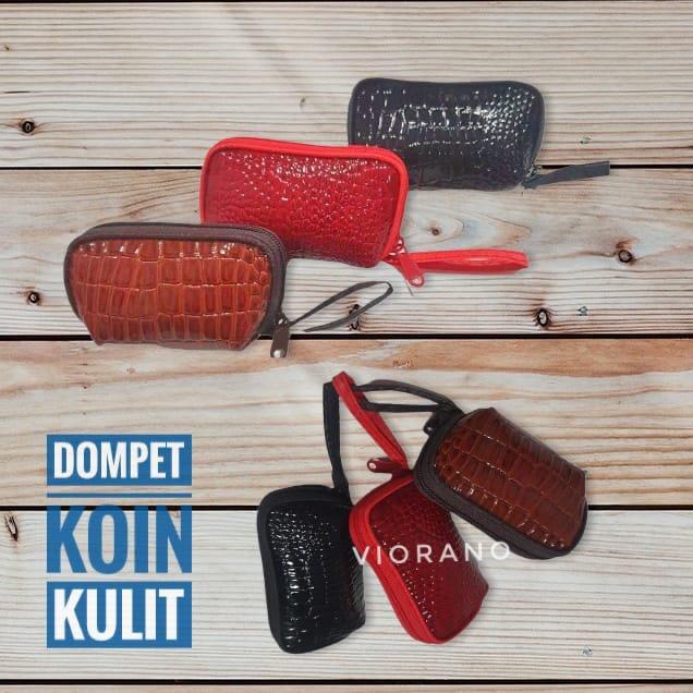 Dompet Koin Mini Kulit Sintetis Murah Serbaguna / Mini Pouch Untuk Uang Logam Dengan Resleting Murah Berkualitas