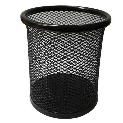 

Laris Manis Tempat kotak Pensil Ballpoint Pen jaring besi Holder stationery Harga Promo