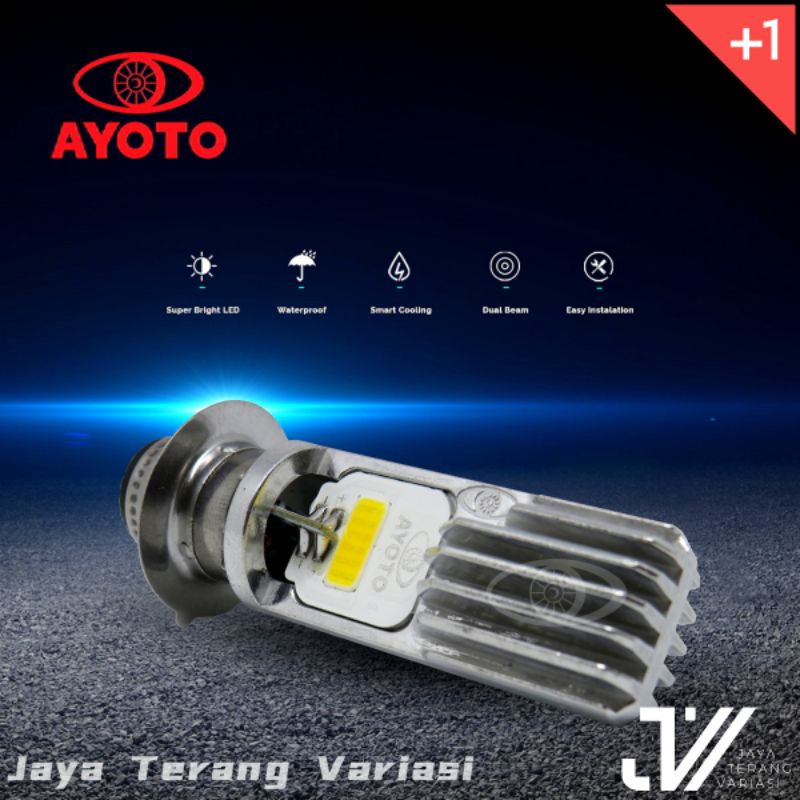 LAMPU LED motor AYOTO M2A H6 AC/DC BEBEK/MATIC / DOP K1 AYOTO M2A H6