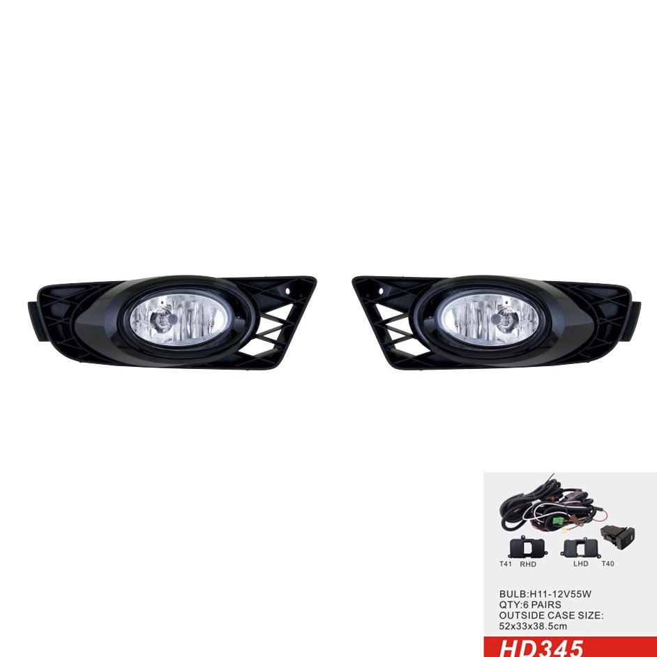 FOGLAMP / LAMPU KABUT DLAA HD345 HONDA CIVIC 2009