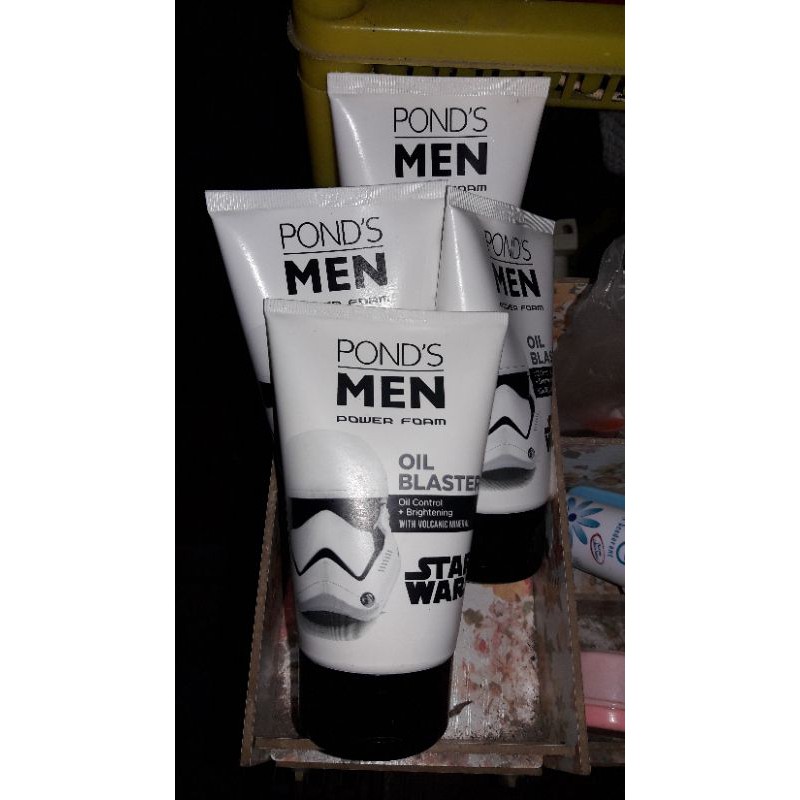 PONDS MEN POWER FOAM OIL BLASTER 100G