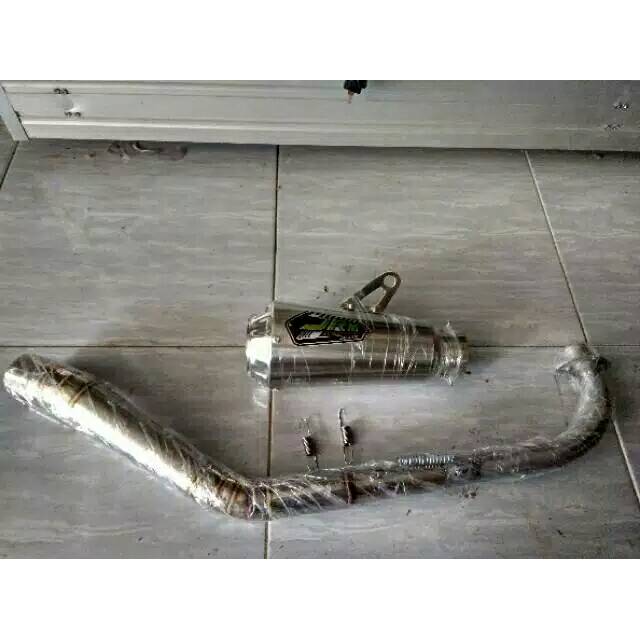 Knalpot racing JRM for bebek vega jupiter revo c70 dll