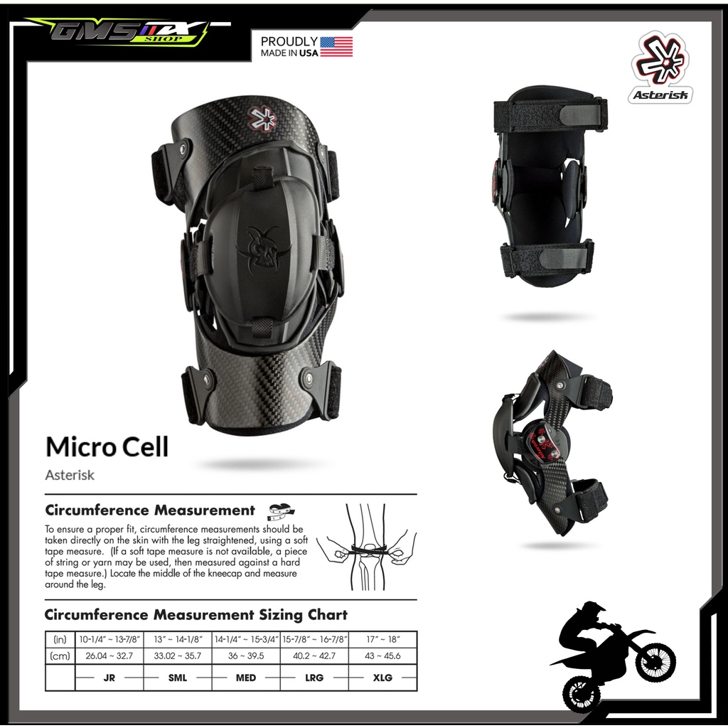 KNEE BRACE ASTERIK MICRO CELL, KNEE GUARD ASTERISK MICRO CELL