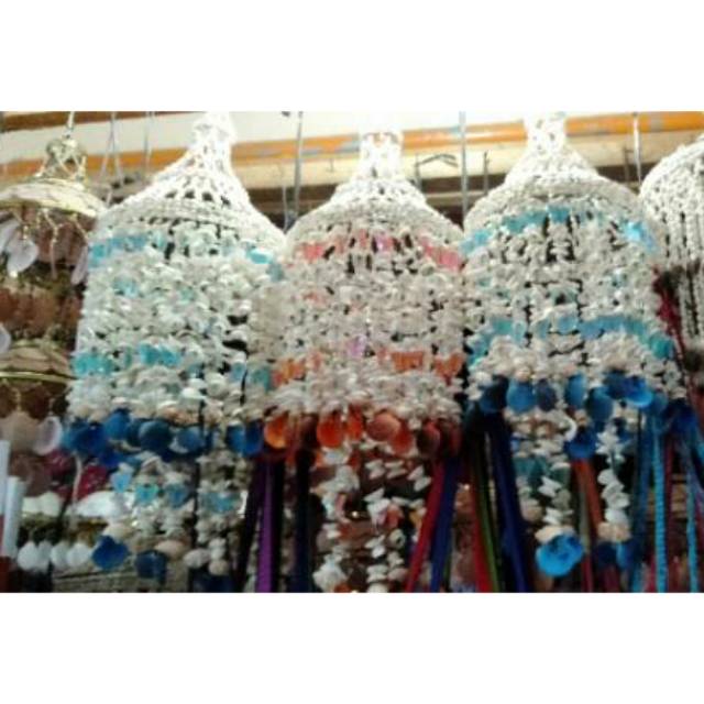 Kap lampu kerang kor besar