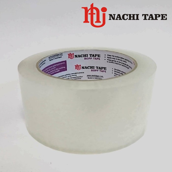 

Lakban NACHI 2" Inch x 48mm x 100 Yard Bening