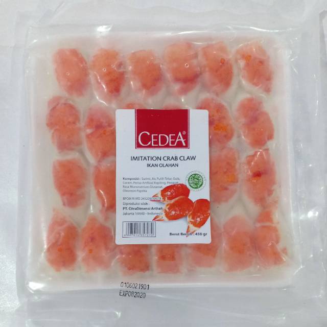 

CEDEA crab claw 450gr