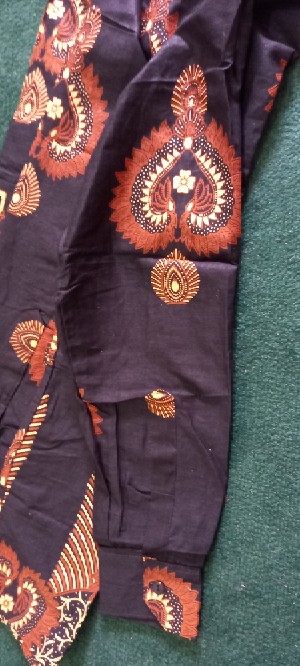 Promo 20.20 Bswart Batik Hrb026 Kenongo Padi Pekalongan M L Xl Batik Pria Murah Modern Grosir