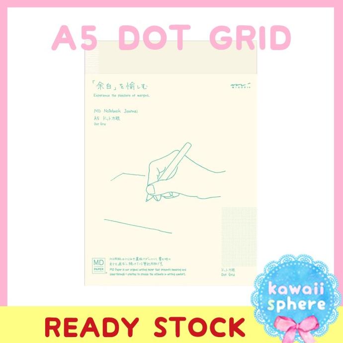 

Midori MD notebook Dot Grid A5 | Limited Edition | Ready Stock