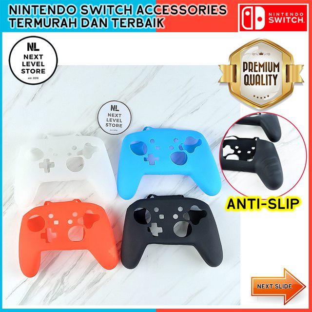 Case Silicone Pro Controller Nintendo Switch Rubber Anti Slip
