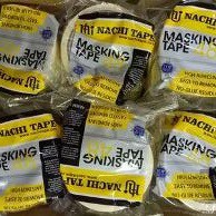 Masking Tape 48mm Nachi  Lakban Kertas 48mm Plakban Selotip Isolasi Solasi