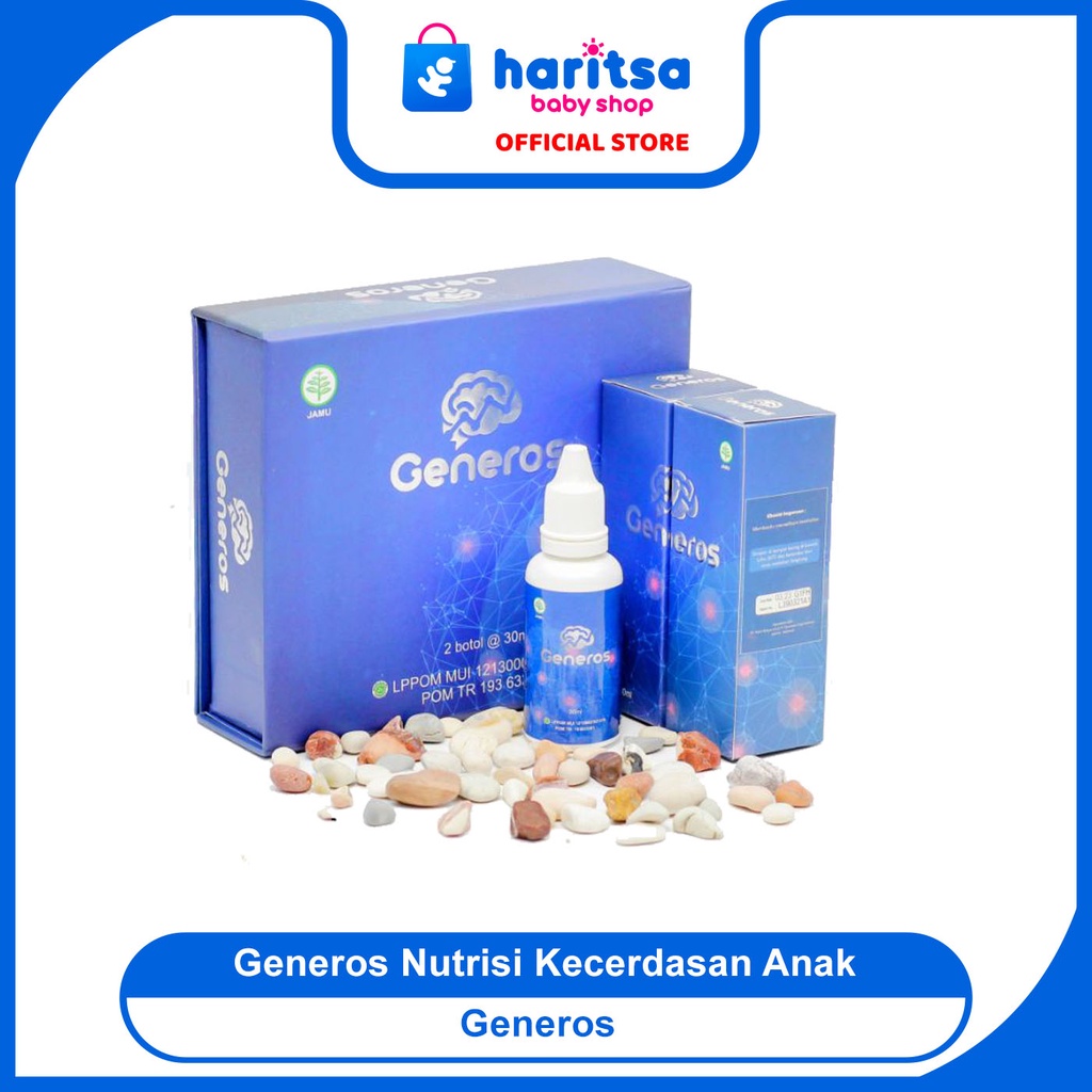 Generos Nutrisi Kecerdasan Anak Cerdas Obat Terlambat Bicara Speech Delay Autis