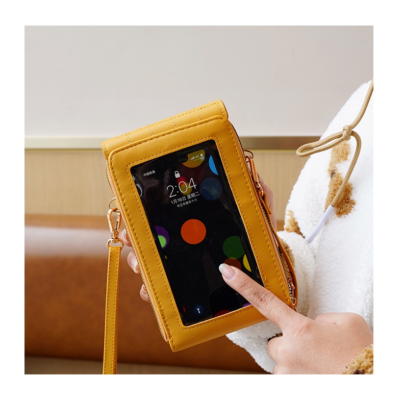 Serenity Dompet HP Touch Screen 2022 Layar Sentuh ORI Tas Selempang Wanita Impor Kekinian Tas Bahu Remaja 416