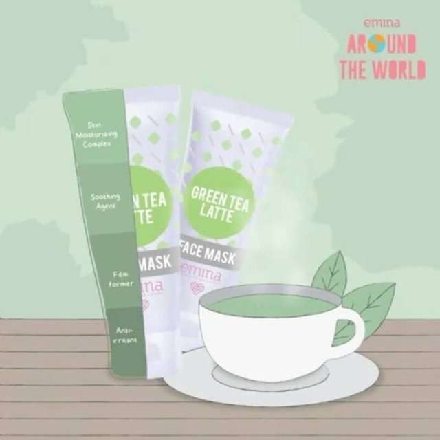 Emina Green Tea Latte Face Mask