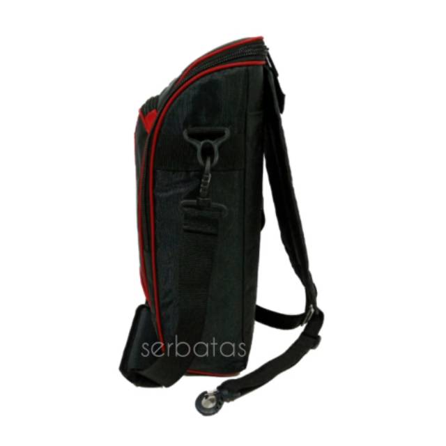 Promo tas ransel backpack polo AL'F tabung 2 in 1 laptop