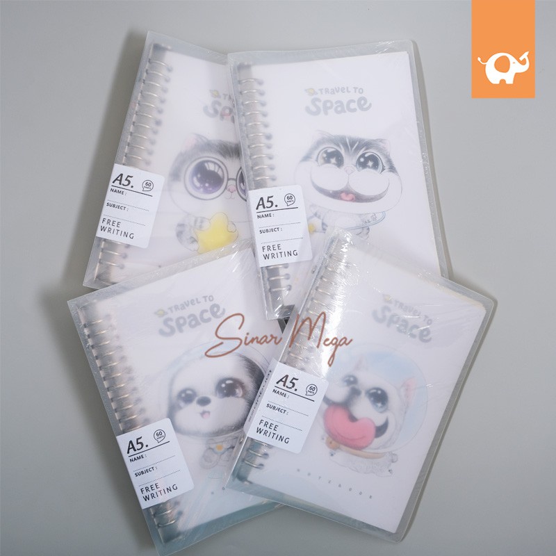 

Travel To Space File Binder A5 / Loose Leaf Leaf Binder