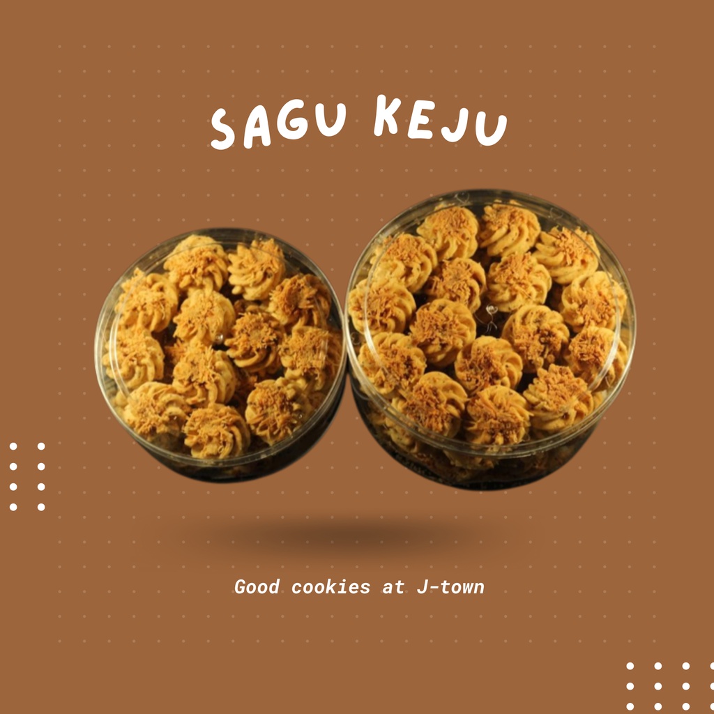 

(Instan dan SameDay) Sagu Keju || || Reguler 250gram & 500gram || Kue Lebaran || Natal || Imlek