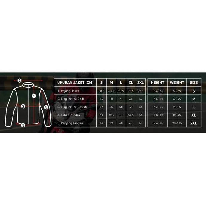 Jaket Respiro Valtoz R1.4 (Charcoal) J5503