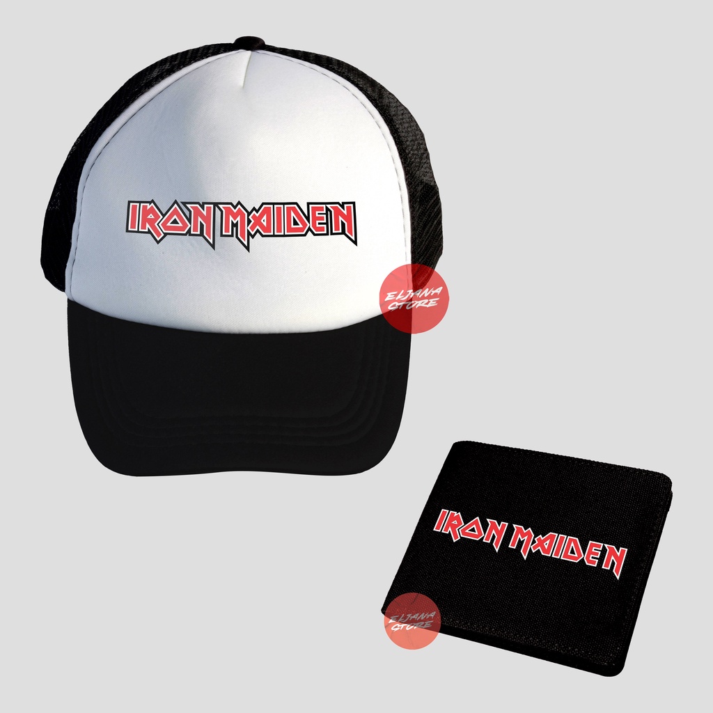 Iron Maiden / Topi Iron Maiden / Hoodie Iron Maiden / Dompet Iron Maiden / Sweater Iron Maiden / Paket Topi Hoodie Dompet Iron Maiden / Topi Band / Hoodie Band / Dompet Band /