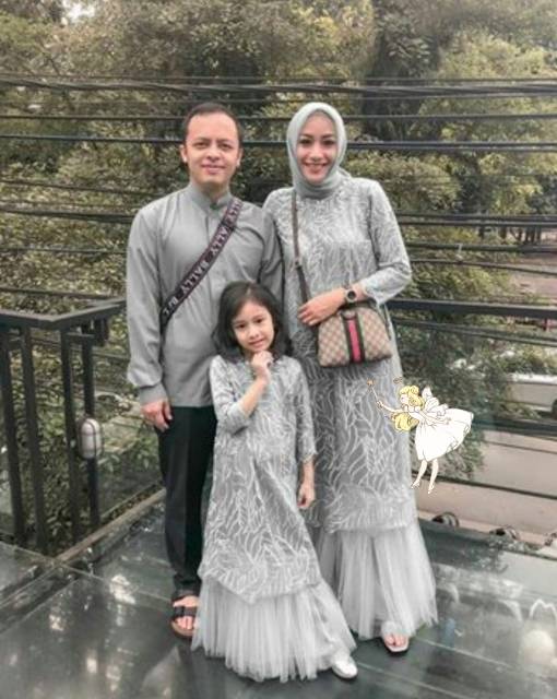 Baju gamis wanita terbaru couple keluarga syar'i asdf alexandria