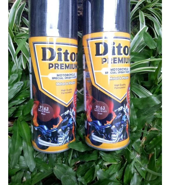 ➴ Pilok Pilox Diton Premium coklat krem cream doff dop dof putih Scoopy Beige pernis Brown Matt 400m