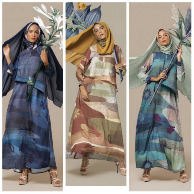 Naisya dress Eid Signature by Heaven Lights busui friendly