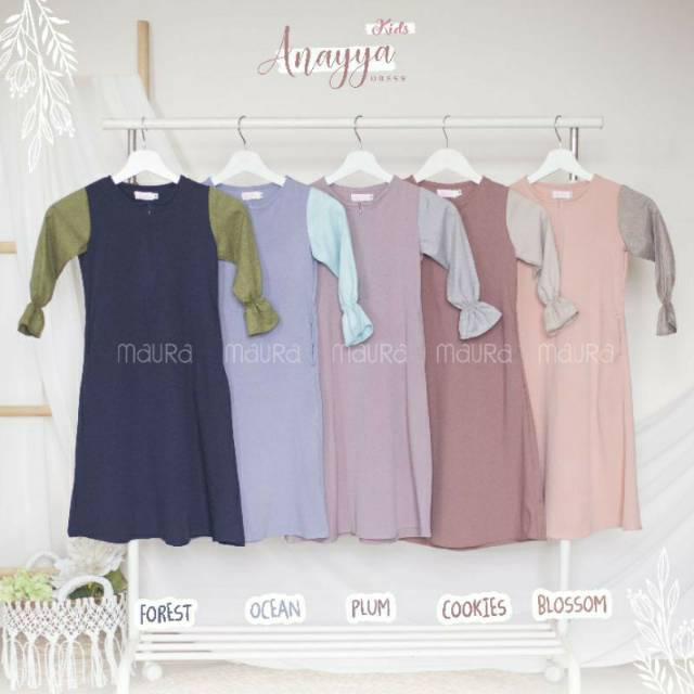 Dress/Gamis Anak Annaya Dress Kids by Maura Kids