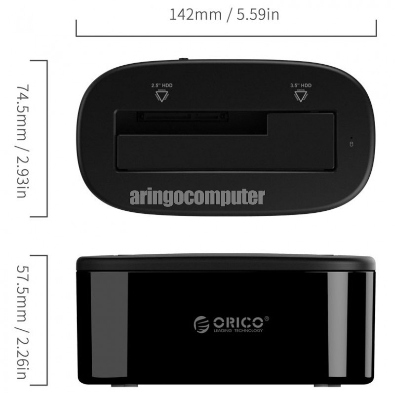 HDD Enclosure ORICO DOCKING 1 BAY 6218US3