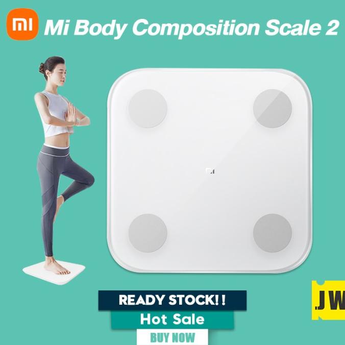 XIAOMI Mi Smart Body Fat Scale 2 LED Timbangan Badan Digital