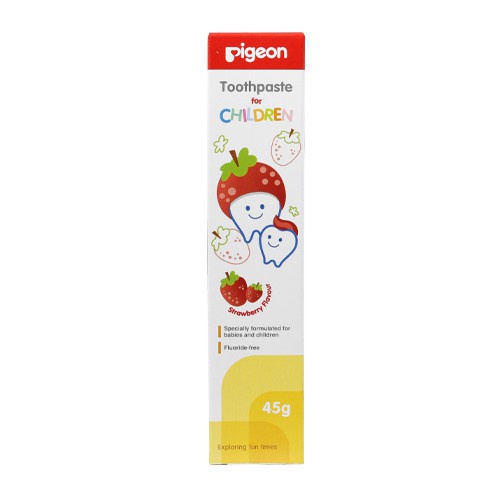 PIGEON Toothpaste Strawberry 45Gr | Pasta Gigi Bay