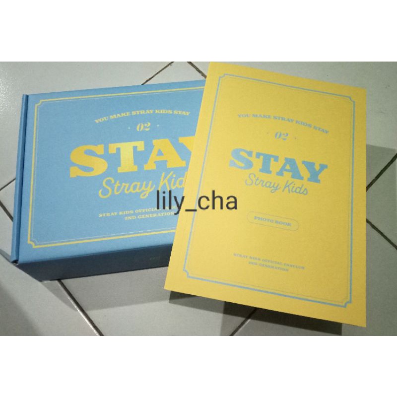 Box and Photobook Stray Kids Official Fanclub Kit STAY 2nd Generation