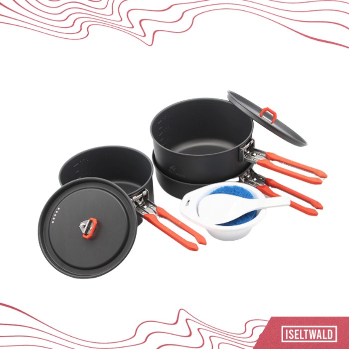 Nesting Fire Maple Feast 3 Cooking set camping hiking outdoor BEST SELLER