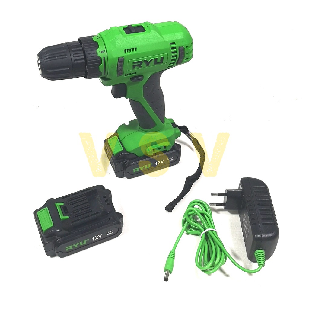 RYU RCD 12V Cordless drill RCD12V / Bor batre / Bor cordless 10mm