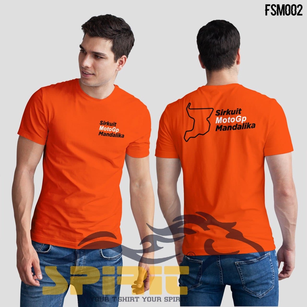 KAOS SIRKUIT MANDALIKA  T-Shirt BAJU KAOS SIRKUIT MANDALIKA KAOS GP MANDALIKA SBK MANDALIKA KAOS MOT