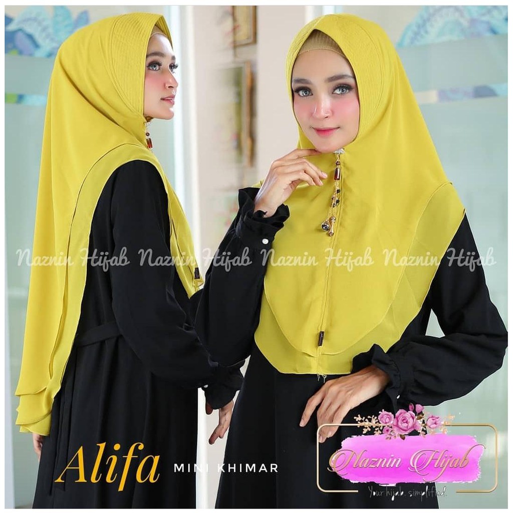Khimar Kaila khimar syari murah instan/ kerudung instan / khimar syari / jilbab motif