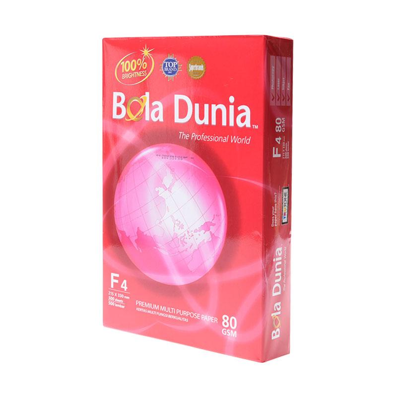 Bola Dunia Kertas HVS F4 80