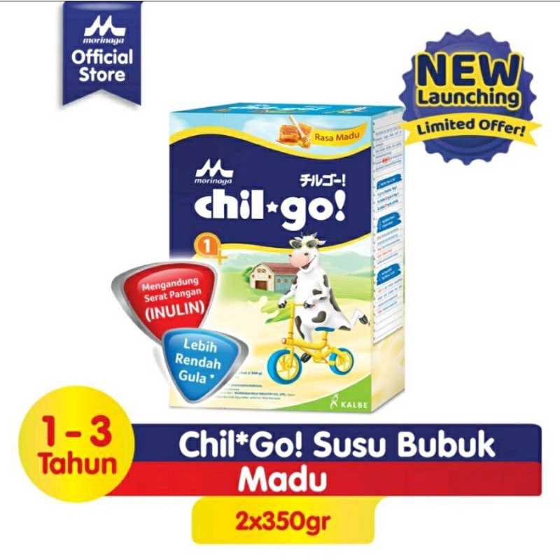 Chilgo Podwer 1+ 700 gr Morinaga Susu pertumbuhan 1-3 tahun