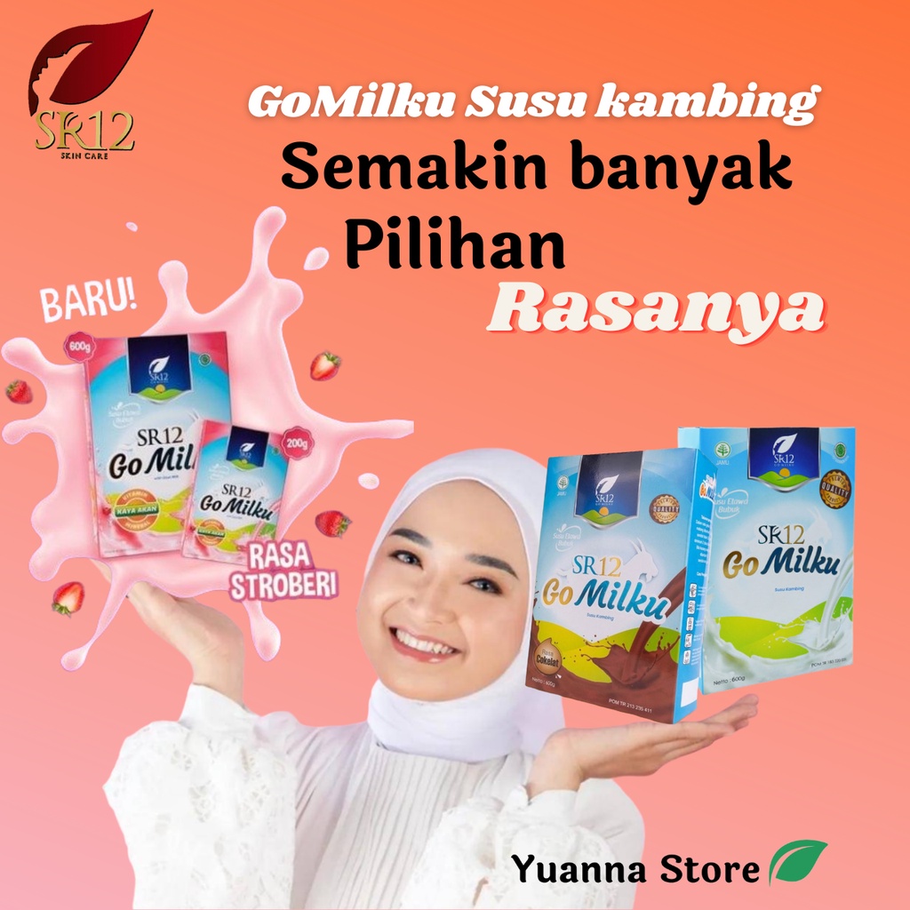 

Susu GoMilku SR12 200gr HERBAL || Susu Coklat || Susu Original || Susu Strawberry || Susu Anak sampai Lansia