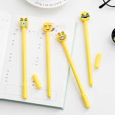 

SEMIKO JP21 Pena Emoticon Lucu Unik Emoji Kuning Pulpen Pen Bolpoin Ballpoint