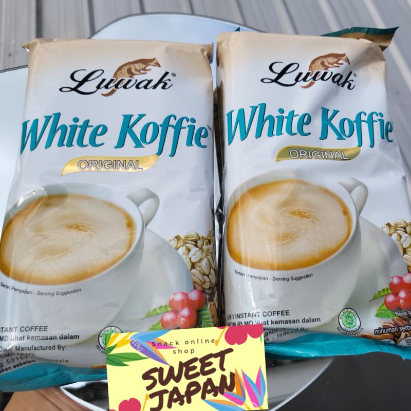 

luwak white coffee isi 10bungkus x 20 gram