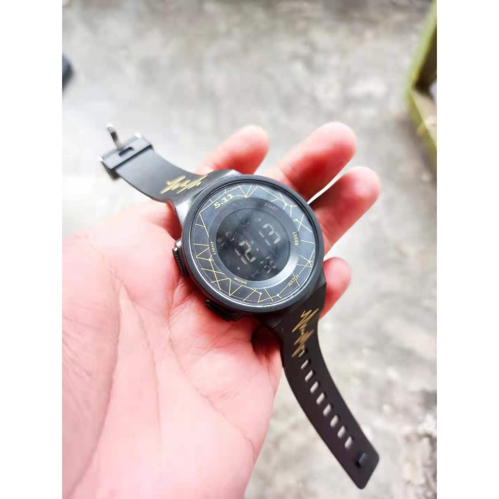 [✅COD]Jam Tangan Digital 511 dig1006 Body Bulat Strap Rubber Murah