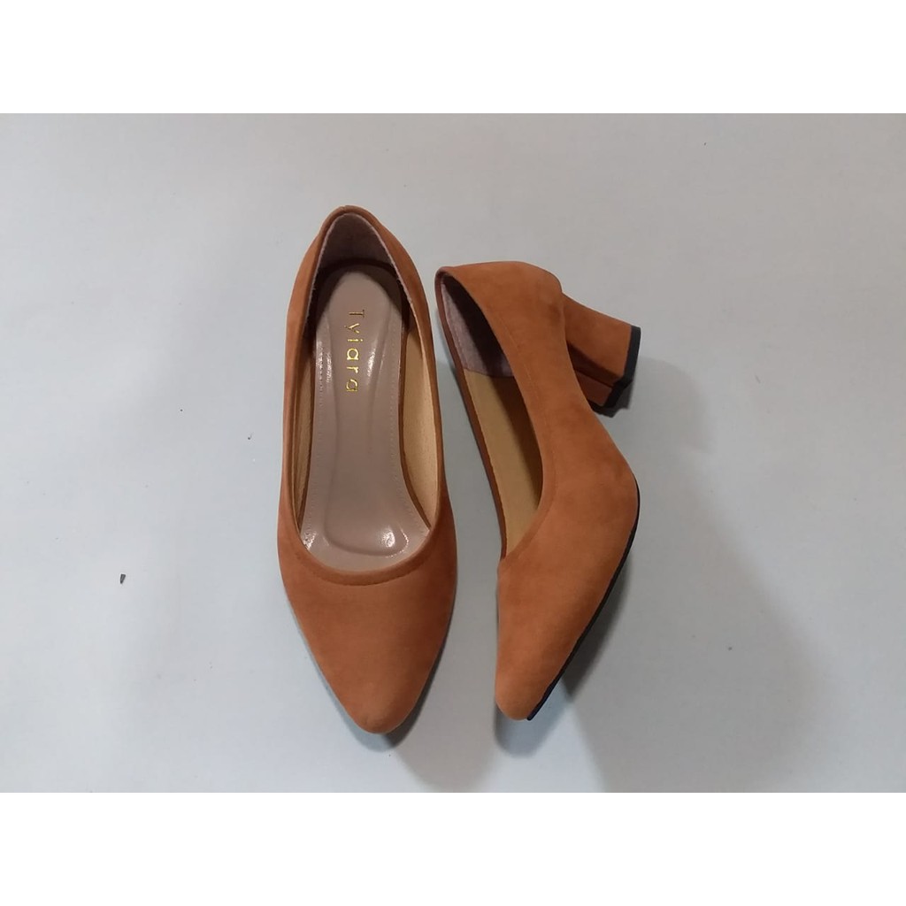 Sepatu Pantofel Kerja Kantor Wanita 5 cm CR-02S