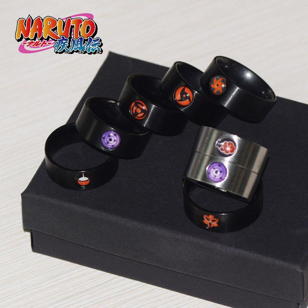 Nickolas1 Cosplay Cincin Desain Kartun Kepribadian Hadiah Anak Laki-Laki Itachi Gadis Perhiasan Aksesoris