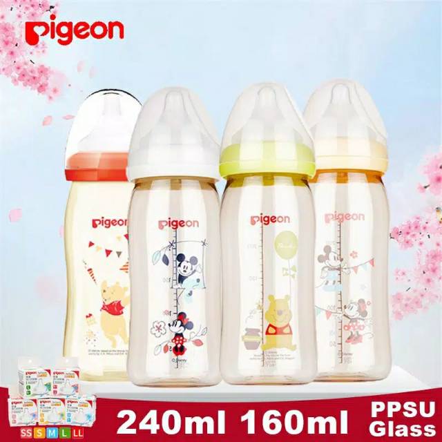 Botol susu pigeon disney PPSU