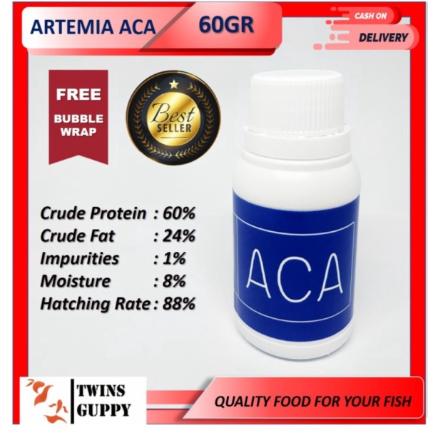promo murah Artemia ACA 60gram Berkualitas