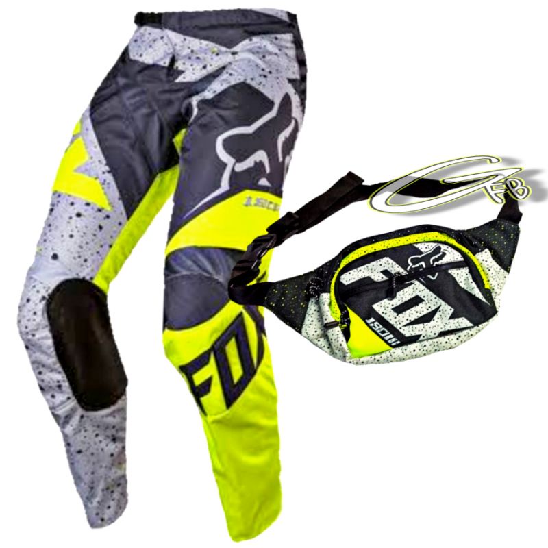 motocross motorcycle pants and motocross sling bag | Celana cross | celana trail | sling bag cross