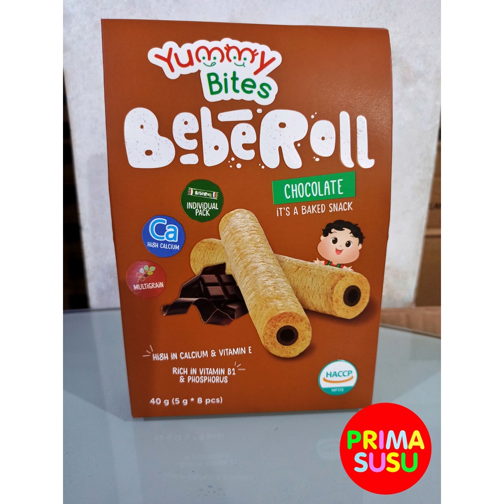 Yummy Bites Beberoll Chocolate 40 GR