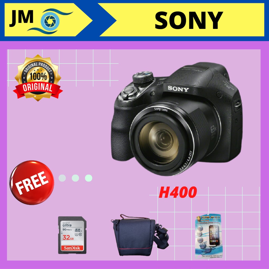 Camera SONY DSC-H400 - HITAM