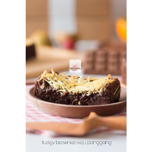 

fudgy brownies keju paggang