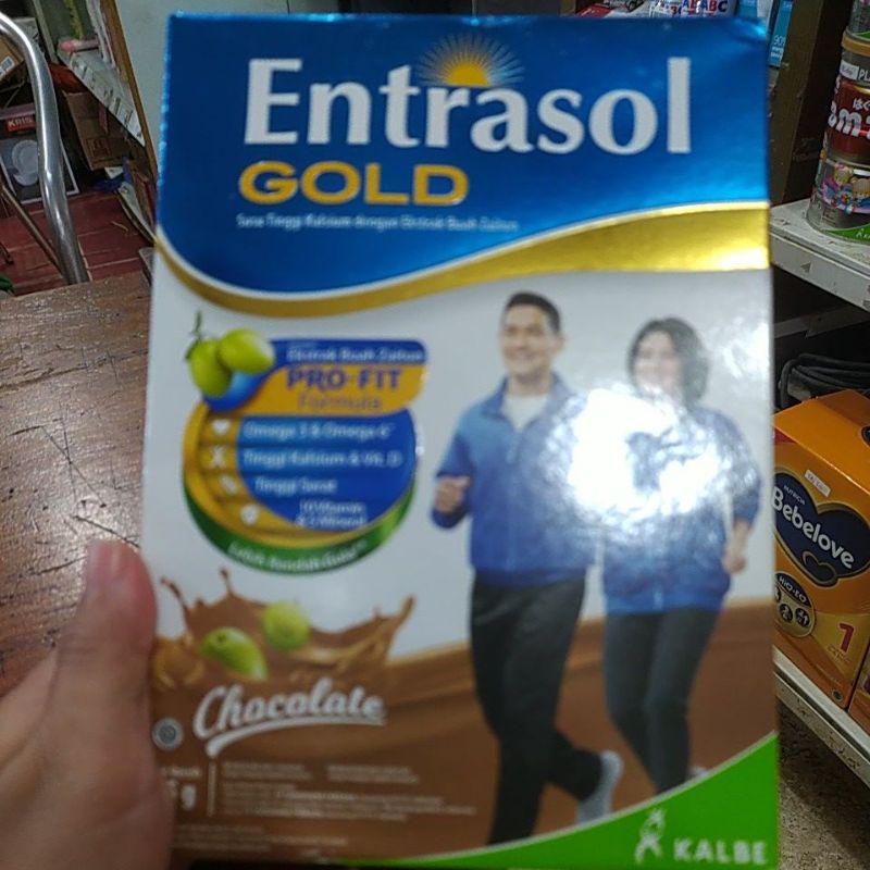 

ENTRASOL GOLD COKLAT 175 GRAM