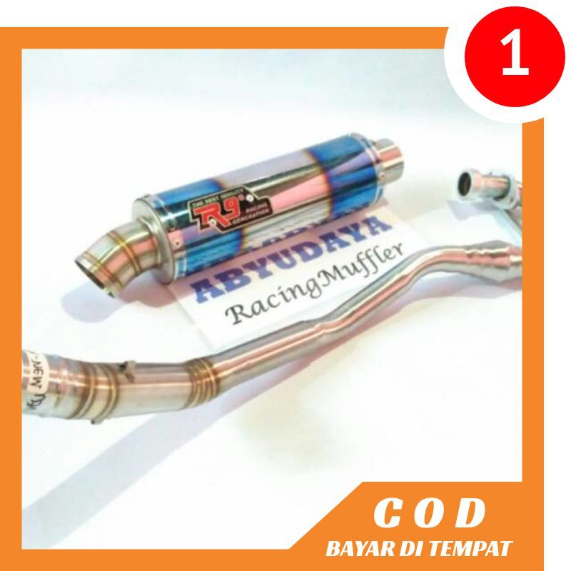 Knalpot klx 150 d tracker 150 crf  150 r9